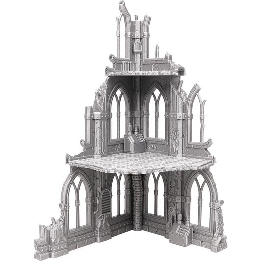 Tabletop Terrain Sci-Fi Ruins Set 3 28mm 32mm Miniatures for Wargames and RPGs
