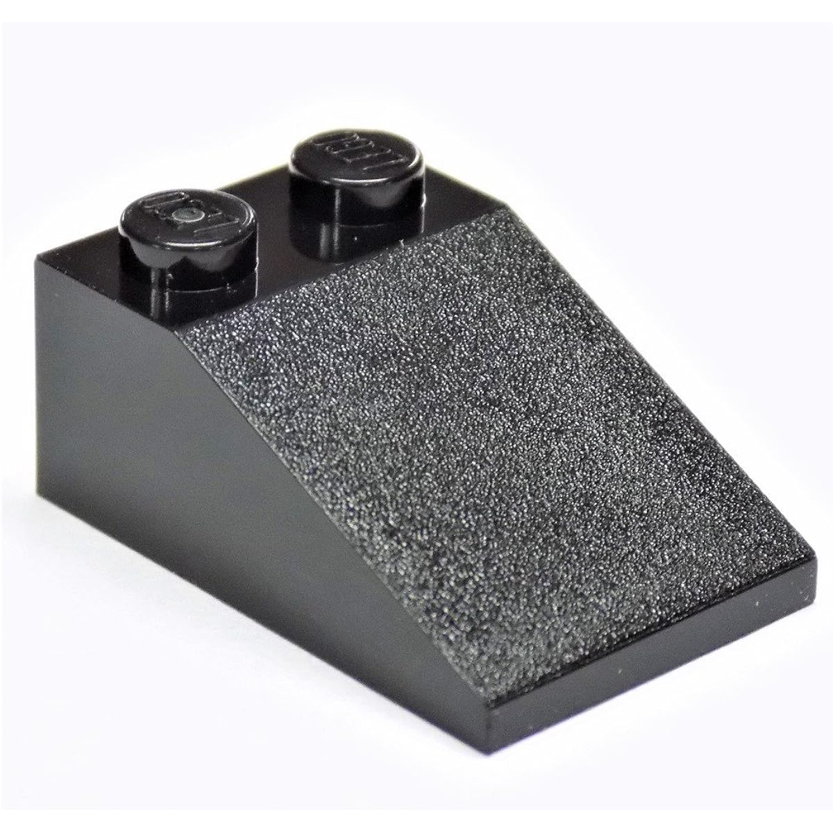 (c. 50 Pieces, Black) - LEGO Parts and Pieces: Black 2x3 33 Slope x50