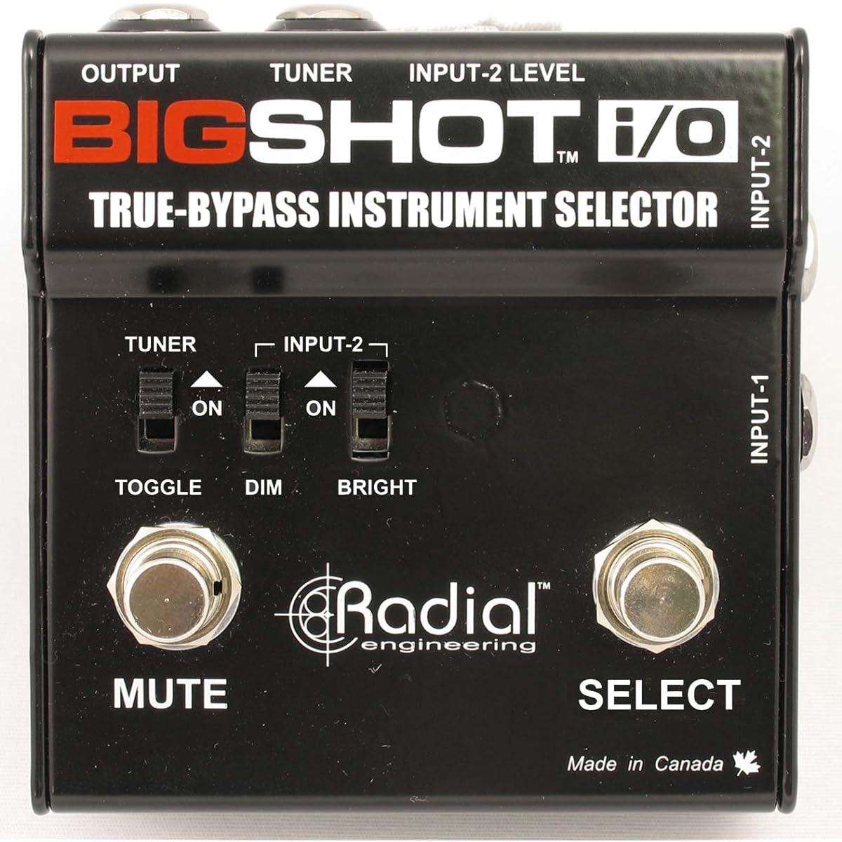 Radial BigShot i/o Instrument Selector [Official Japanese Import]
