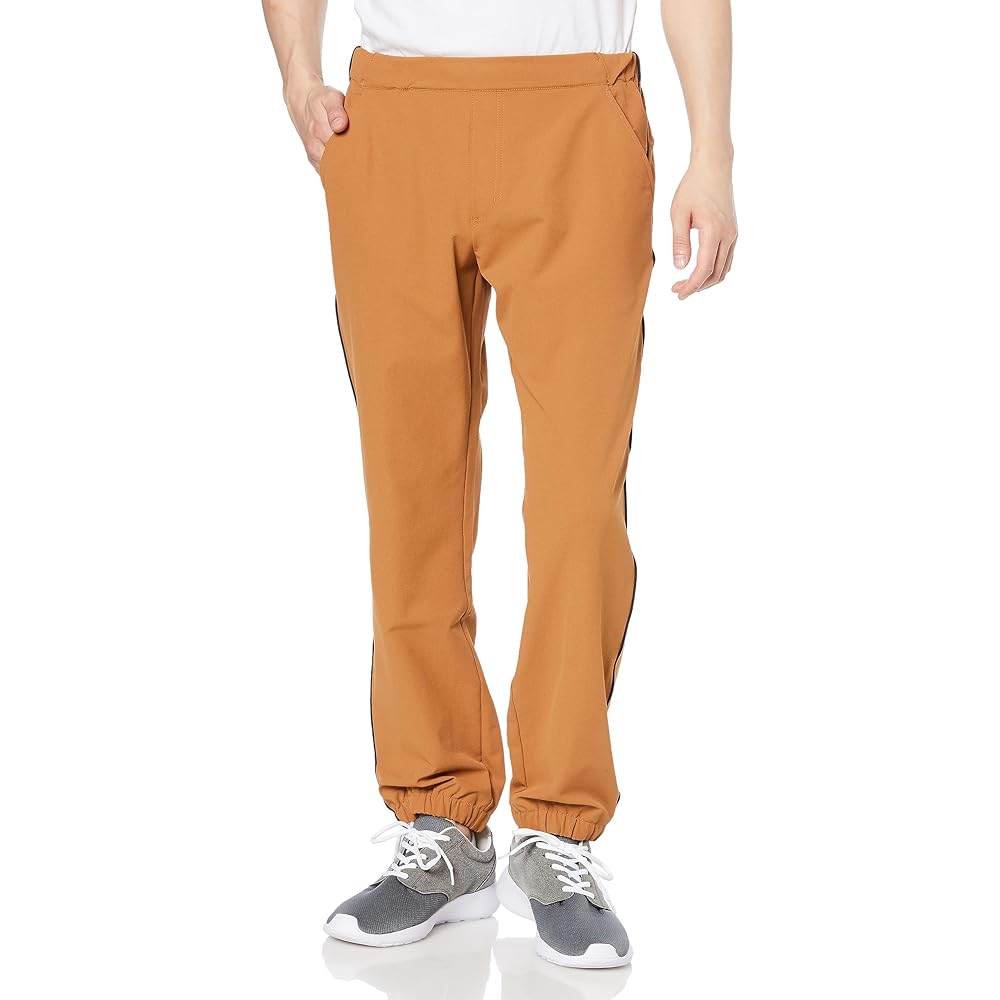 [Le Coq Sportif] LCS Plume Cross Long Pants Sweat Absorbent Stretch UPF50+ Skin Dry Simple Hem Hopping Lightweight