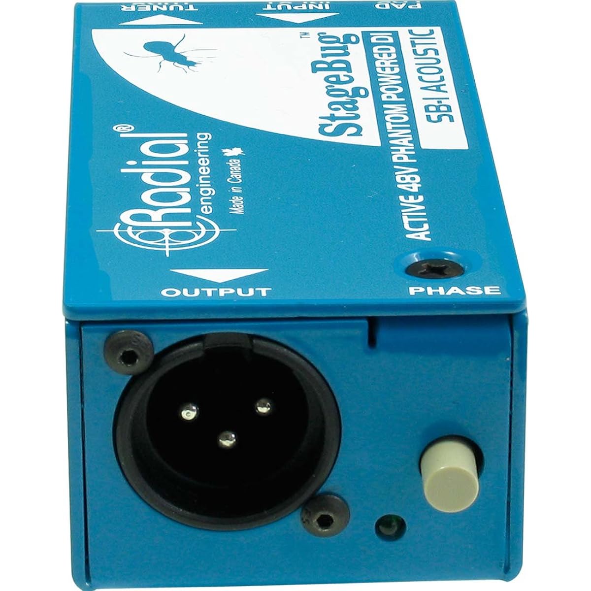 Radial DI box for electric acoustic guitar StageBug SB-1 Acoustic [Domestic regular import product]