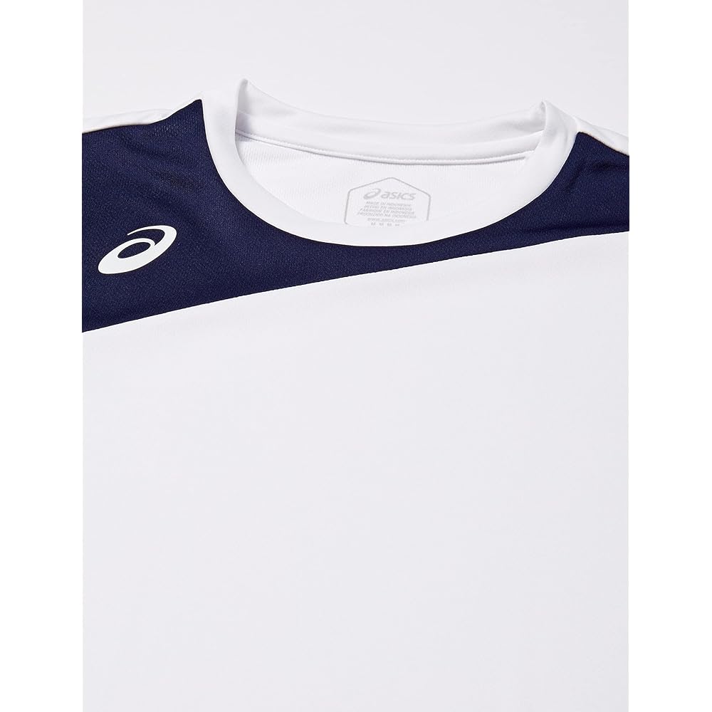 [ASICS]  Training Wear Color Block One Point Short Sleeve Shirt 2031C006 Men's