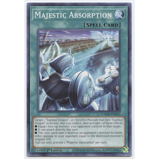 Majestic Absorption - DAMA-EN052 - Common - First Edition