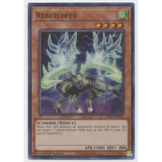 Rebuildeer - MP22-EN245 - Ultra Rare - 1st Edition.