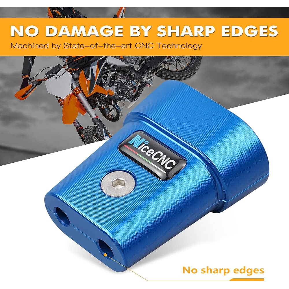 NICECNC Blue Throttle Cable Guard Cover Protection Compatible with Husqvarna 125-501 FC/TC 2016 125-501 TE/TE i/FE/TX/FX/TC/FC 2017-2023 Compatible Product