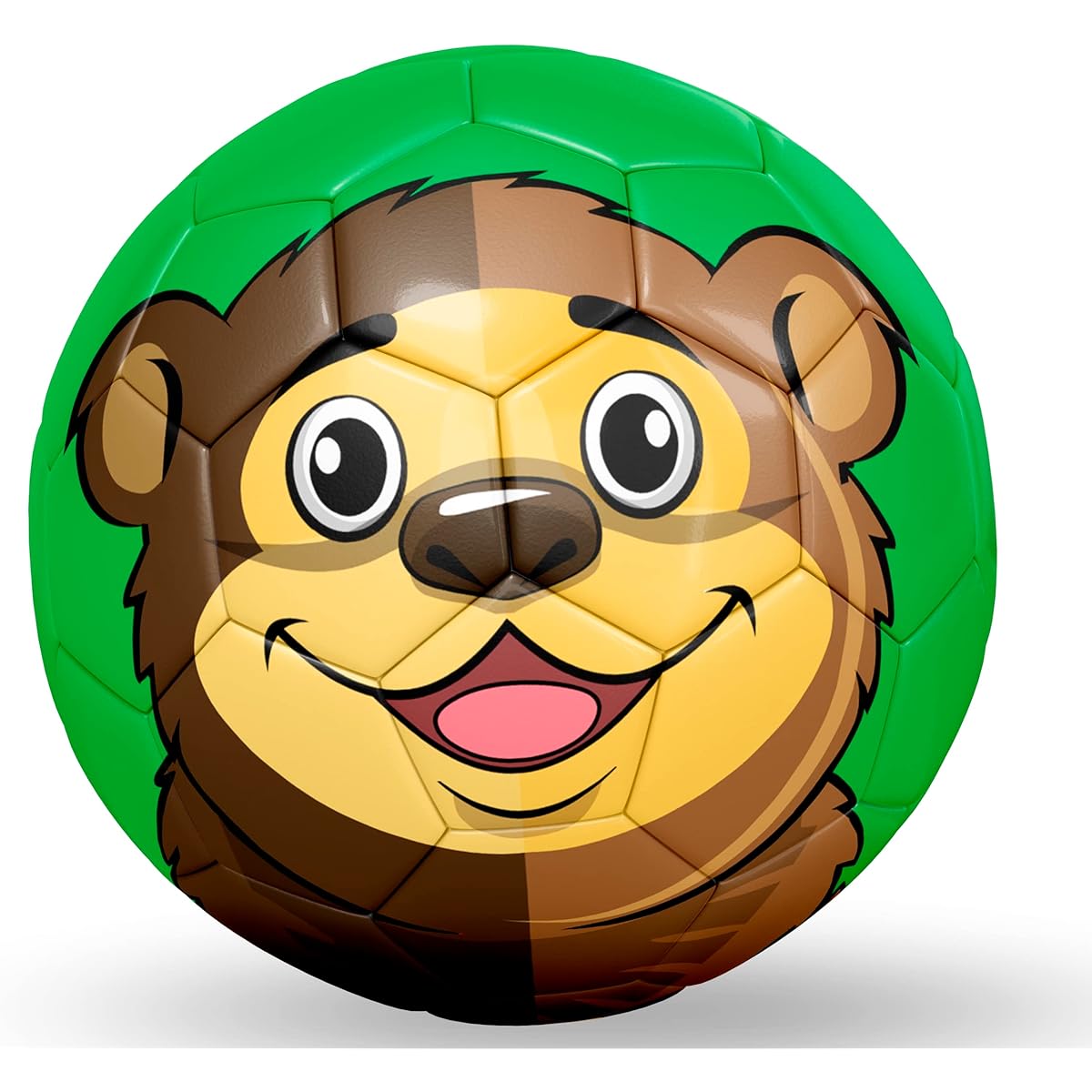 Western Star Cute Soccer Ball Size 3 for Kids and Toddlers Lightweight 4 Animal Friends Youth Soccer Ball Long-Lasting Construction Cute Soccer Gifts