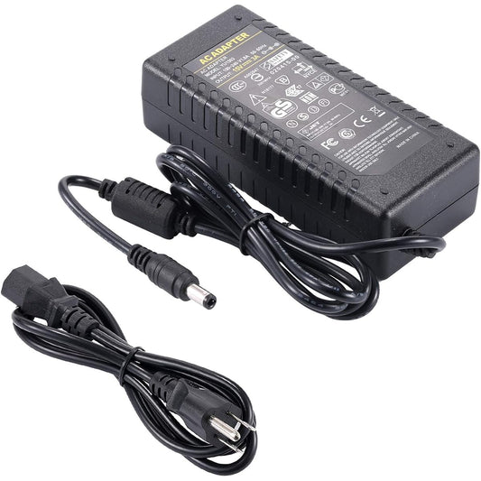 15V 3A Power Supply Universal AC 100-240V to DC 15V 3A 45W Power Adapter 110V Charger Transformer 5.5x2.5mm 2.1mm Interface Compatible with 15 Volt 1A 1.5A 2A 2.5A Devices