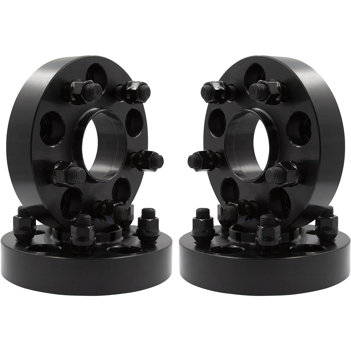 Wheel Accessories Parts 4pcs Hubcentric Wheel Spacer Adapters 5 on 120mm 5x120mm 1.25" Thick 14mm 1.50 14x1.50mm Threaded Stud 66.9mm Hub 2010+ Chevy Camaro | 2020+ Corvette | 10-17 GMC Terrain
