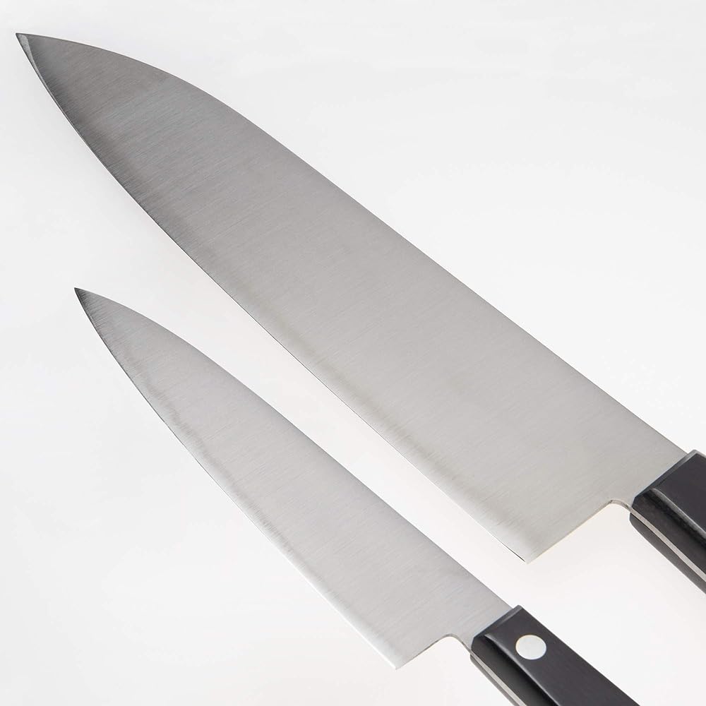 Toshu Giken Knife Set of 2 (Santoku/Pete) 180mm/120mm "Fusachika Kinshi Ichigo" Japanese Knife Made in Japan 11351