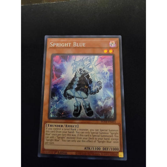 Spright Blue - POTE-EN003 - Power of the Elements - Secret Rare - 1st Edition