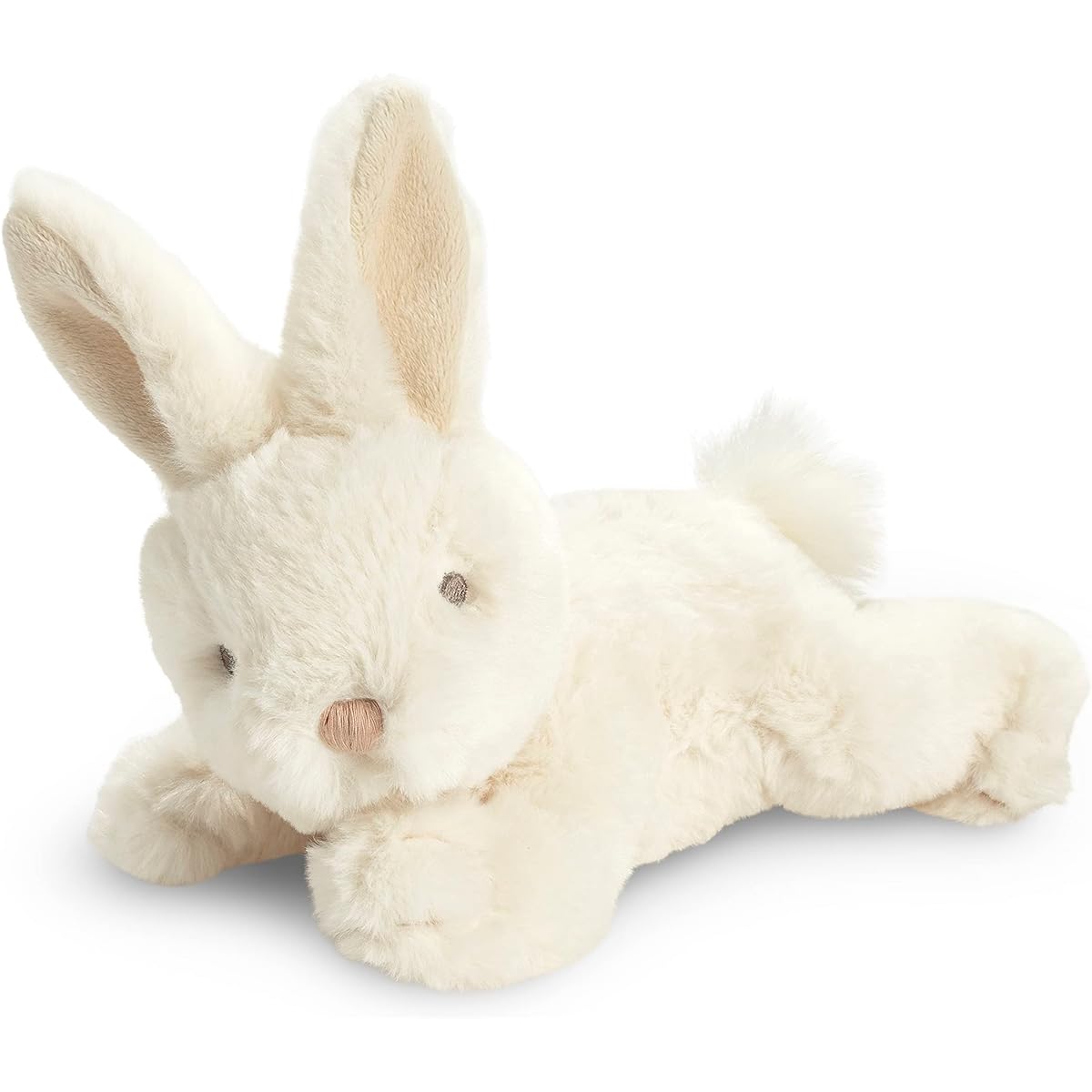 Snuggly Bunny Plush Toy - Adorable Stuffed Bunny, Child's Illustrated Book Companion, 8.5 Inch