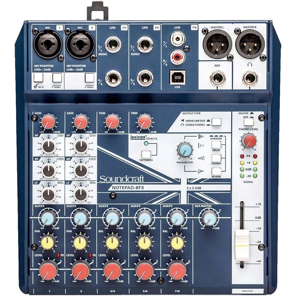 Soundcraft Notepad-8FX Mixer