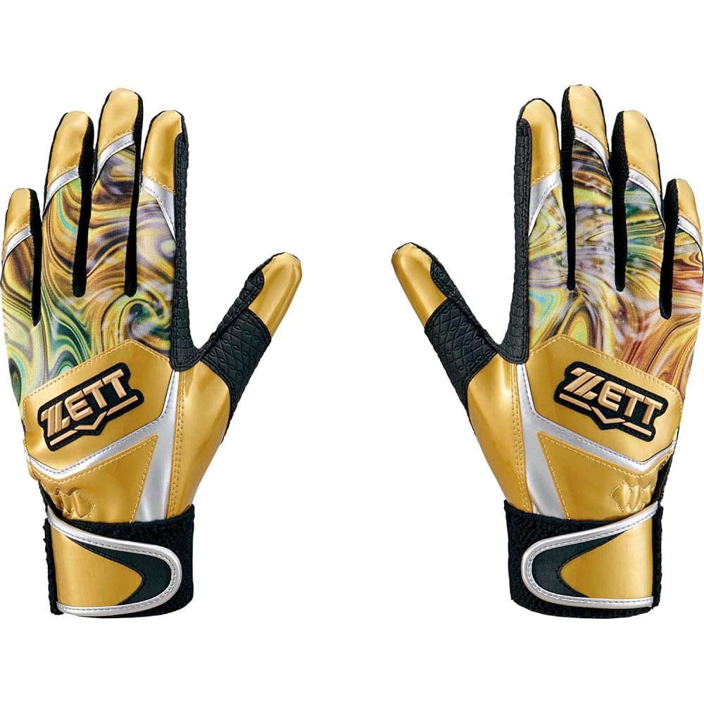 ZETT Batting Gloves for Boys, Zero One Stage, For Both Hands, BG999JC