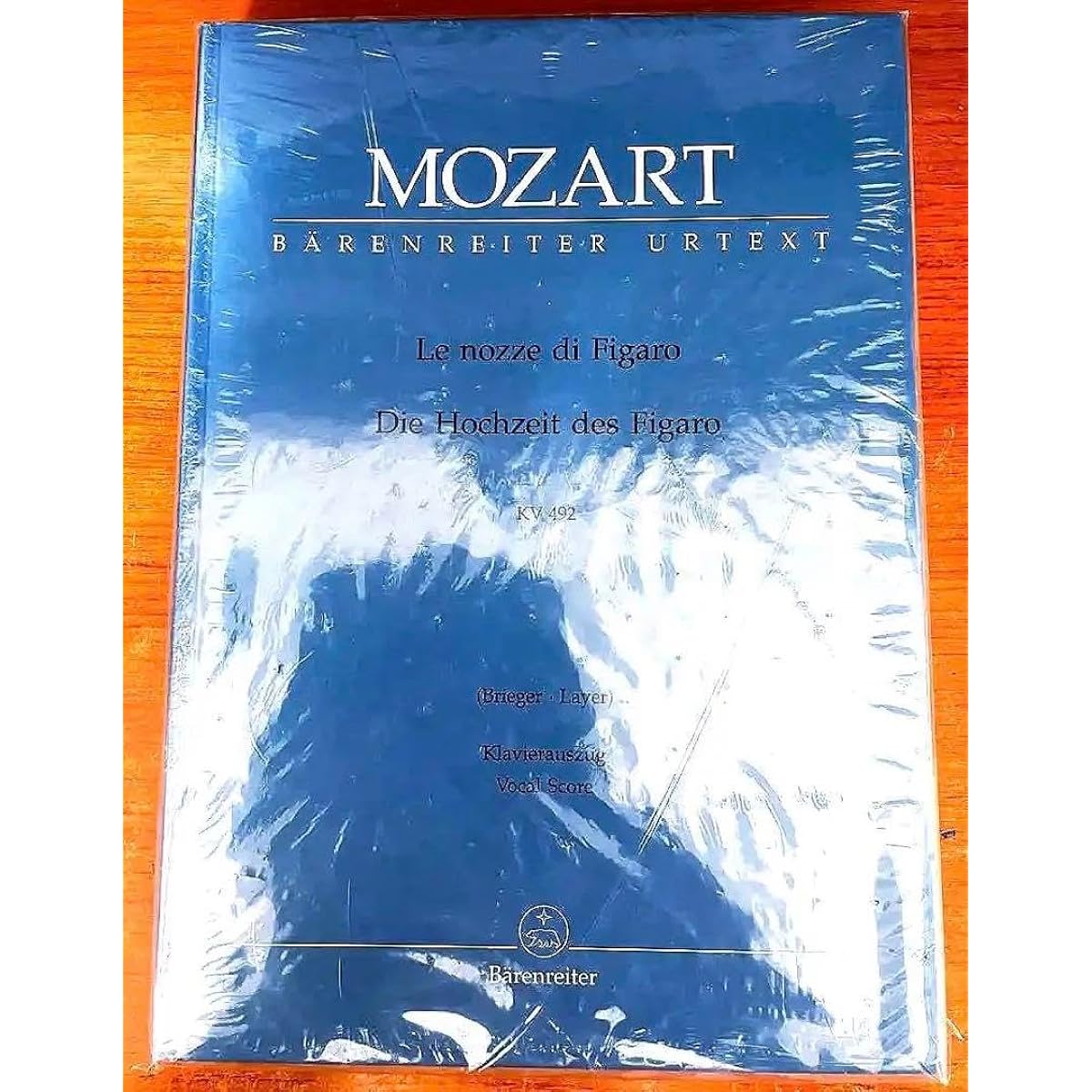 Sheet Music Opera The Marriage of Figaro Vocal Score 37TG