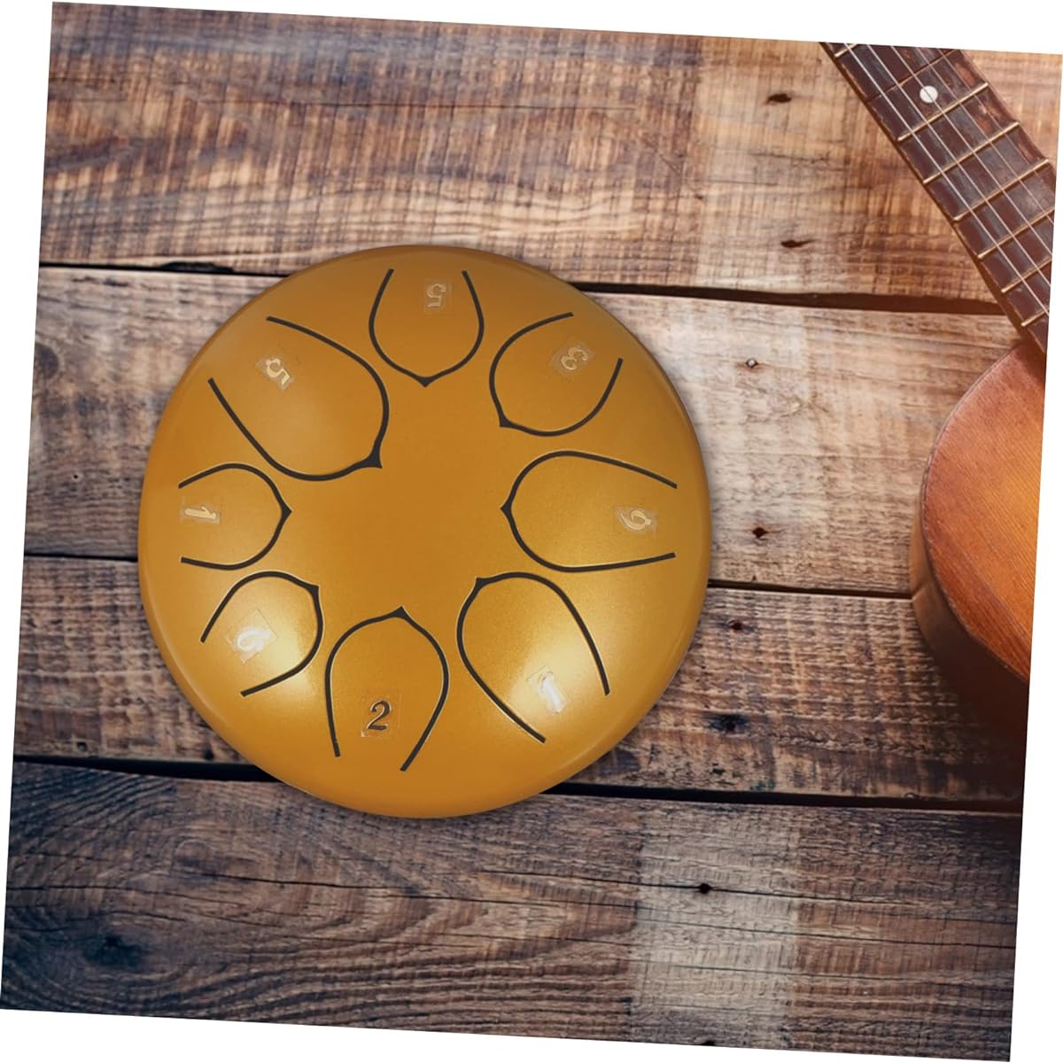 Vaguelly 2 Set 8 8 Note Ether Drum Steel Tongue Drum Kit Rhythm Tongue Drum Pan Drum Percussion Mini Tongue Drum Drum Mallet Bracket Professional Pan Drum Pandere
