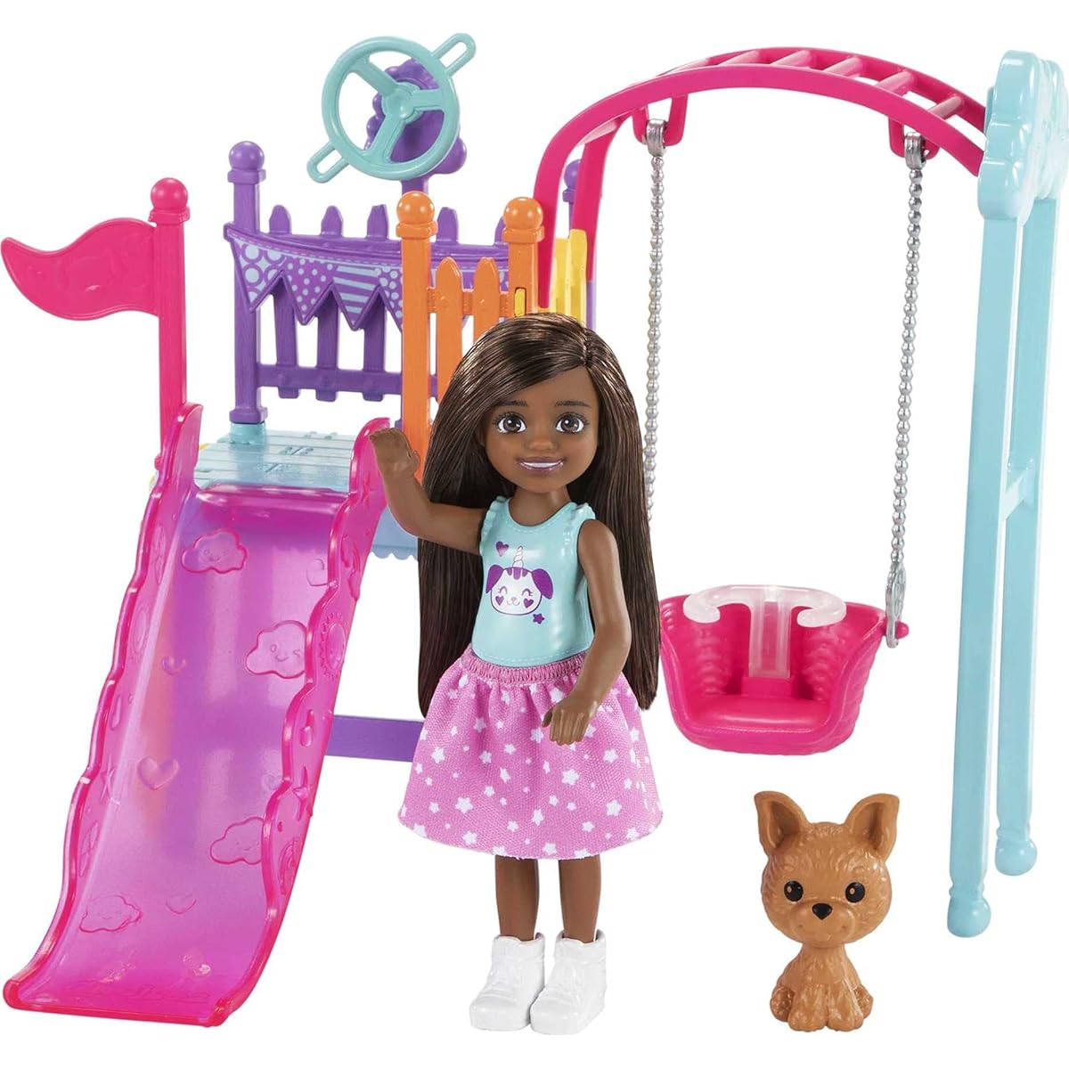 Barbie Family Chelsea Swing Playset