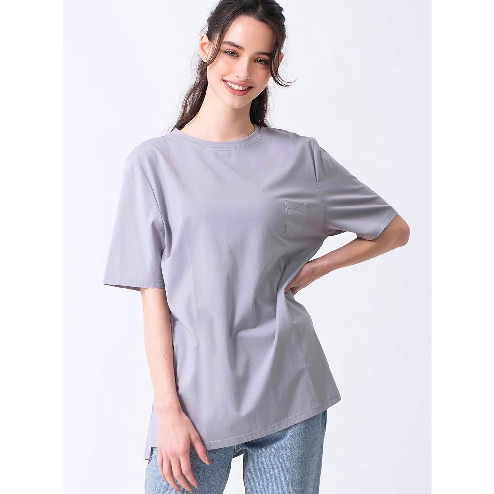 Loopa Essential T-Shirt, Short Sleeve, Women's, Yoga Wear, Tops, Gym Wear, Sports T-Shirt, Super Stretch, Quick Drying, Cool Touch