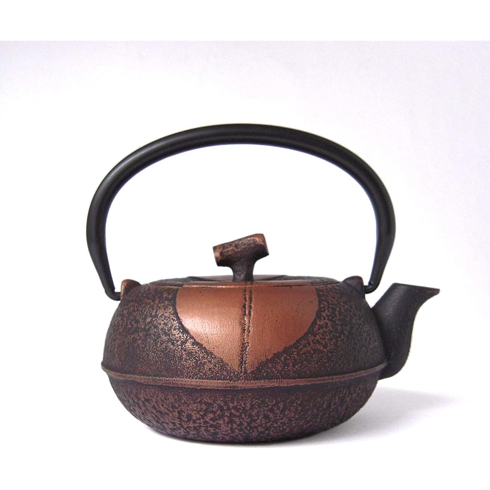 Nanbu Tekki Teapot Yuzu -Yuzu- 0.3L Col. Copper Black