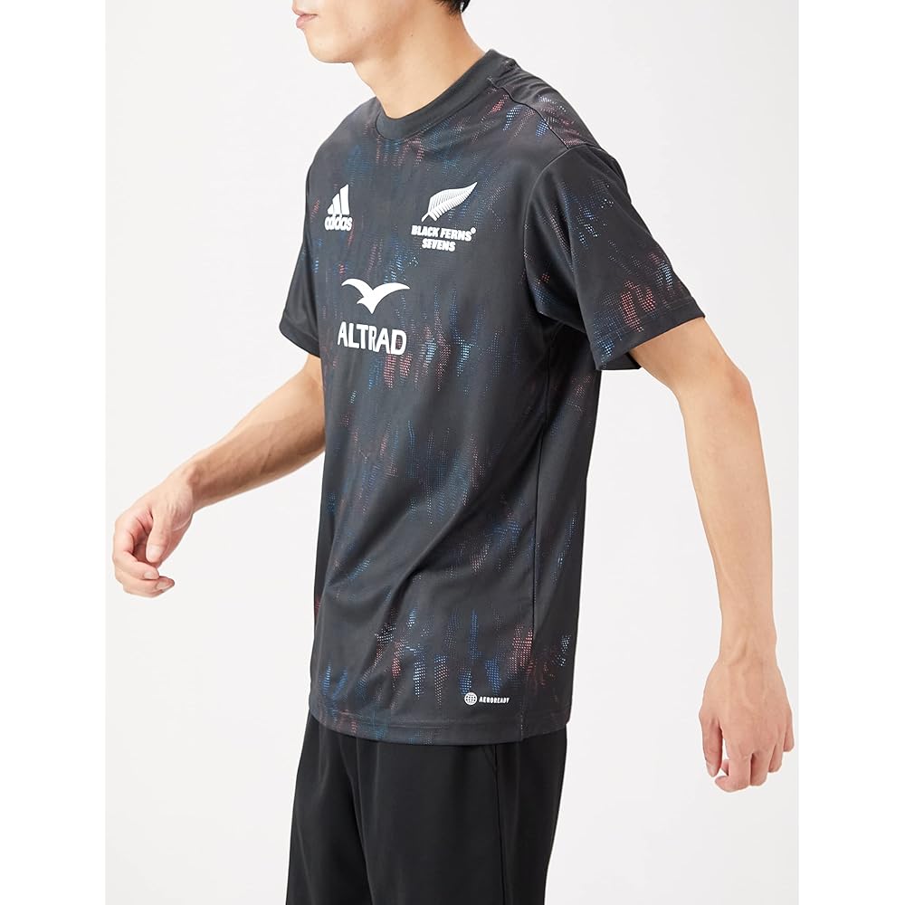 Adidas DC316 Short Sleeve Uniform All Blacks 7s Home T-Shirt