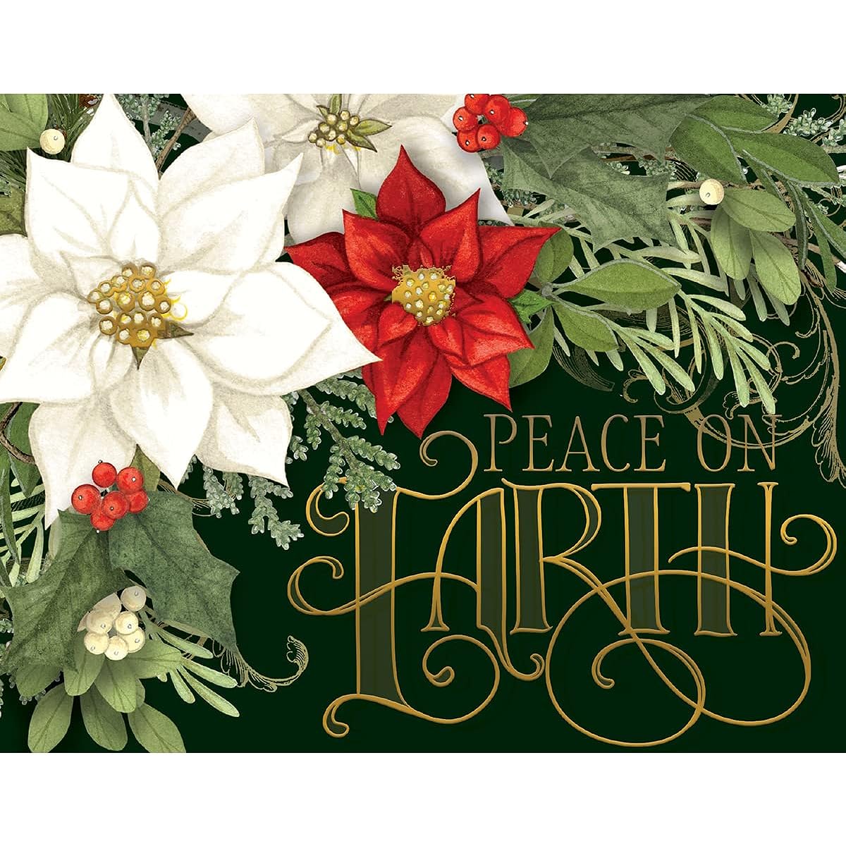 LANG Peace on Earth Boxed Christmas Card (1004889)