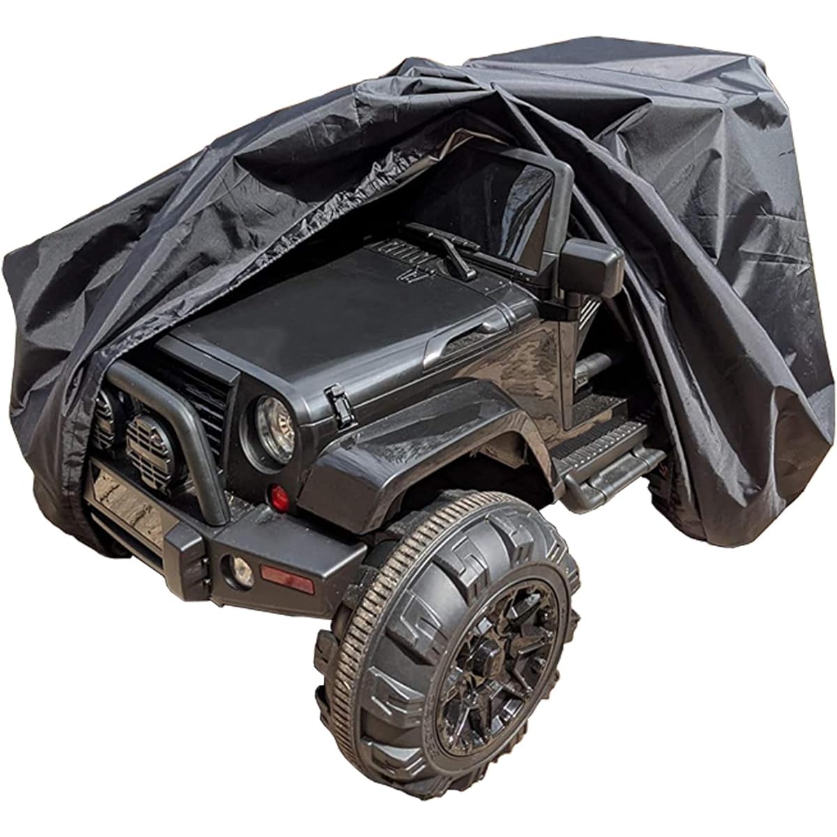 tonhui Large Ride On Truck Toy Car Cover, Outdoor Cover for Electric Wheels, Electric Car Cover for Kids, Waterproof All Weather Protection for Kids Car Toys - Universal Fit