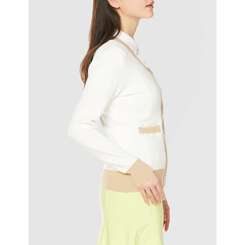 Descente DGWVJL01 Women's Sweater Full Zip Layered Style Golf
