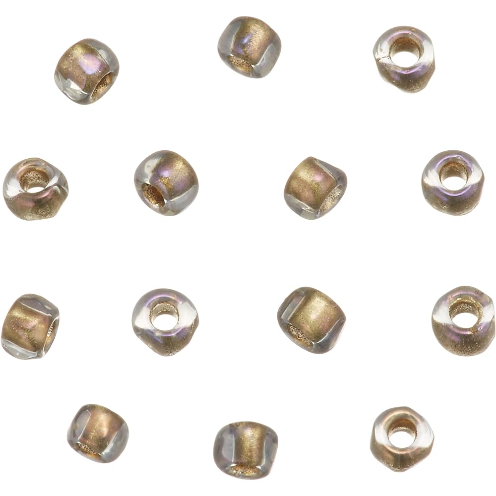 TOHO Three-cut beads, 6 bundles, threading beads, outer diameter approx. 2.2mm, CR-604, 60m