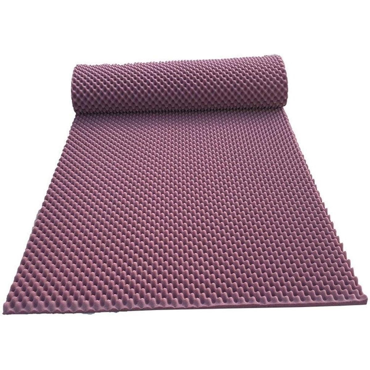 Anti-Noise Cinema Acoustic Foam Tiles, 9 Square Meter High Density Soundproofing Foam Bar Club Acoustic Panels for Home (Purple) (Purple)