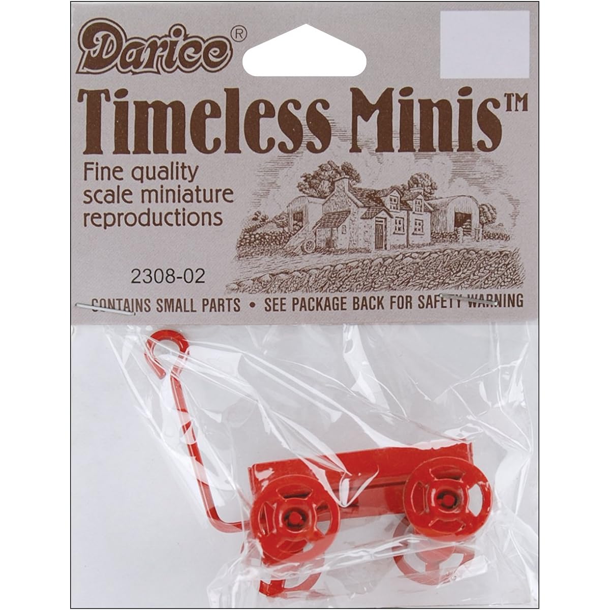 Timeless Miniatures-Red Wagon (parallel input product)