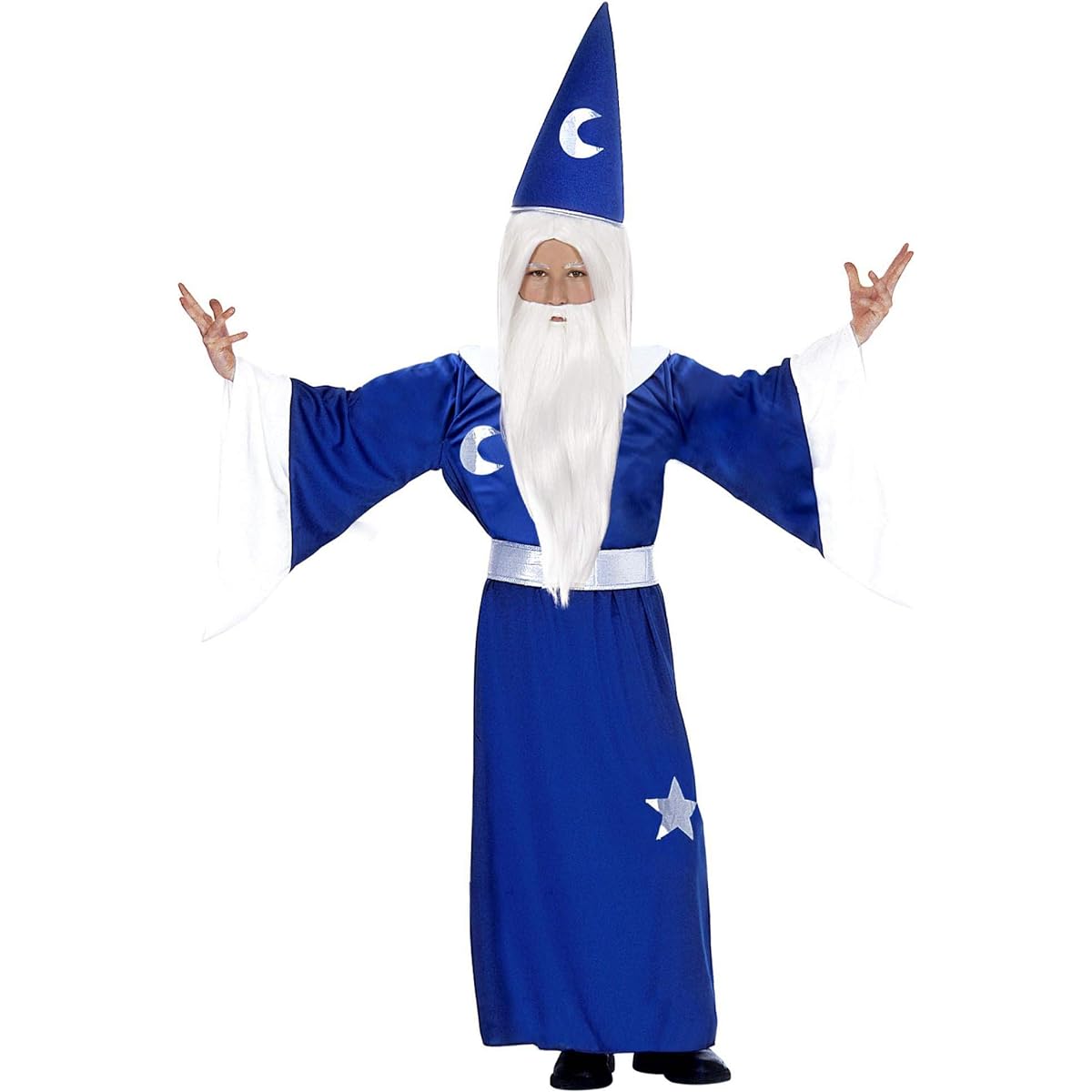 Vidman 38268 - Collar, belt and hat Kinderkostum magician tunic