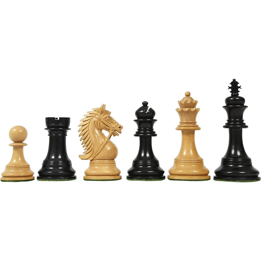 2016 Bridle Series Luxury Chess Piece Ebony/Boxwood 4.2" King