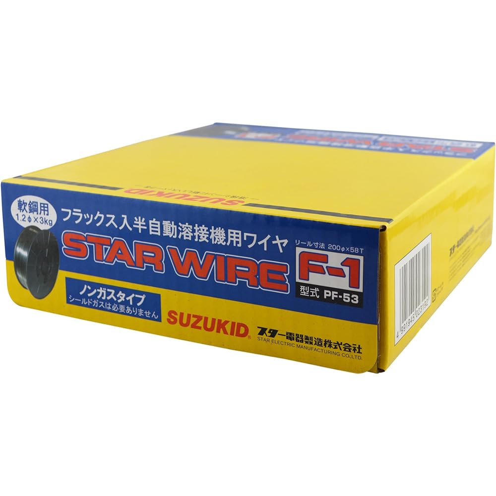 Star Electric Manufacturing (SUZUKID) Non-gas mild steel 1.2φ*3.0kg PF-53