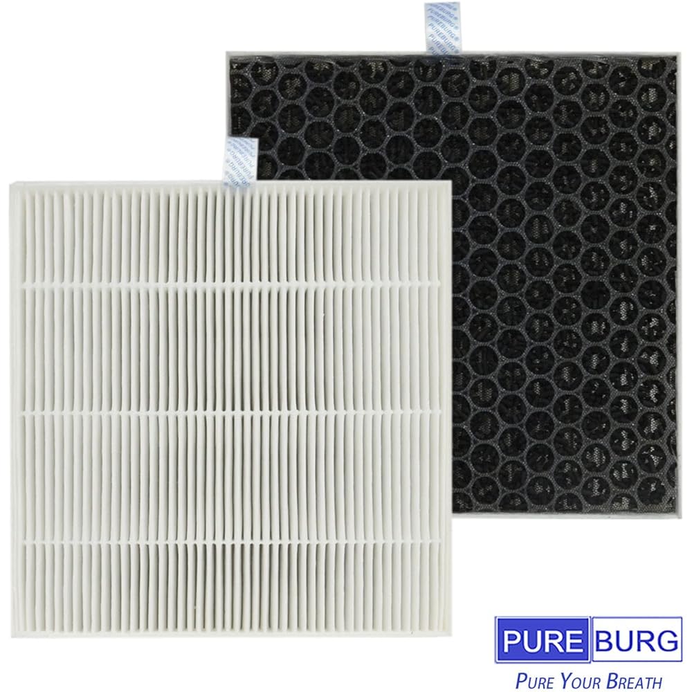 PUREBURG High Efficiency Replacement HEPA Filter Compatible with Blueair DustMagnet Air Purifier 5200 Series 5210i 5240i Compatible, Part Number 108357