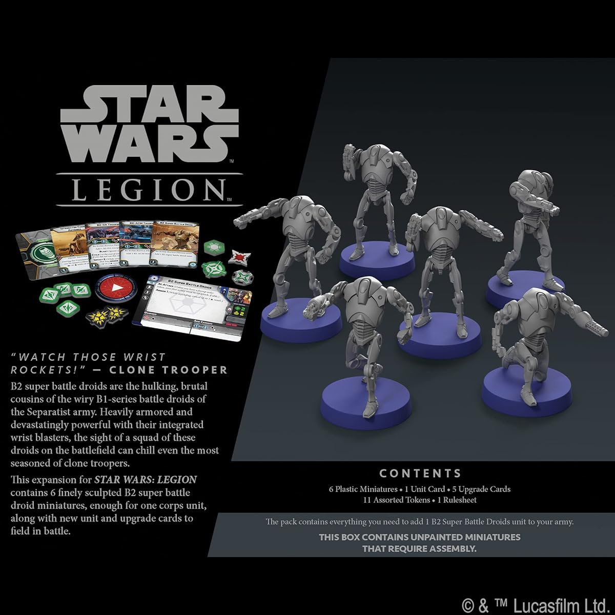 Star Wars: Legion - B2 Super Battle Droid Unit Expansion