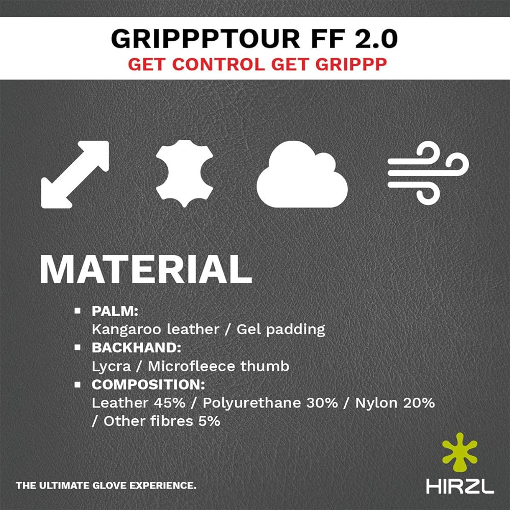 Hirzl Bicycle Gloves Full Finger Grip Tour FF 2.0 GRIPPP TOUR FF 2.0 72231