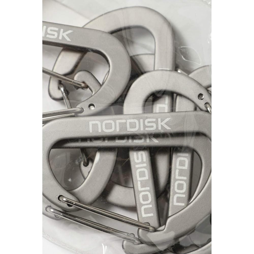 NORDISK Outdoor Hook Aluminum 8 Pieces Alu Hook Large L Size [Genuine Japanese Product] 119080