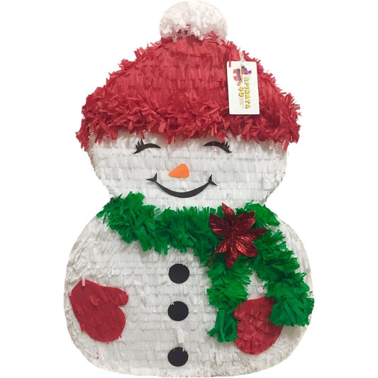 apinata4u Christmas Snowman Pinata 24" high