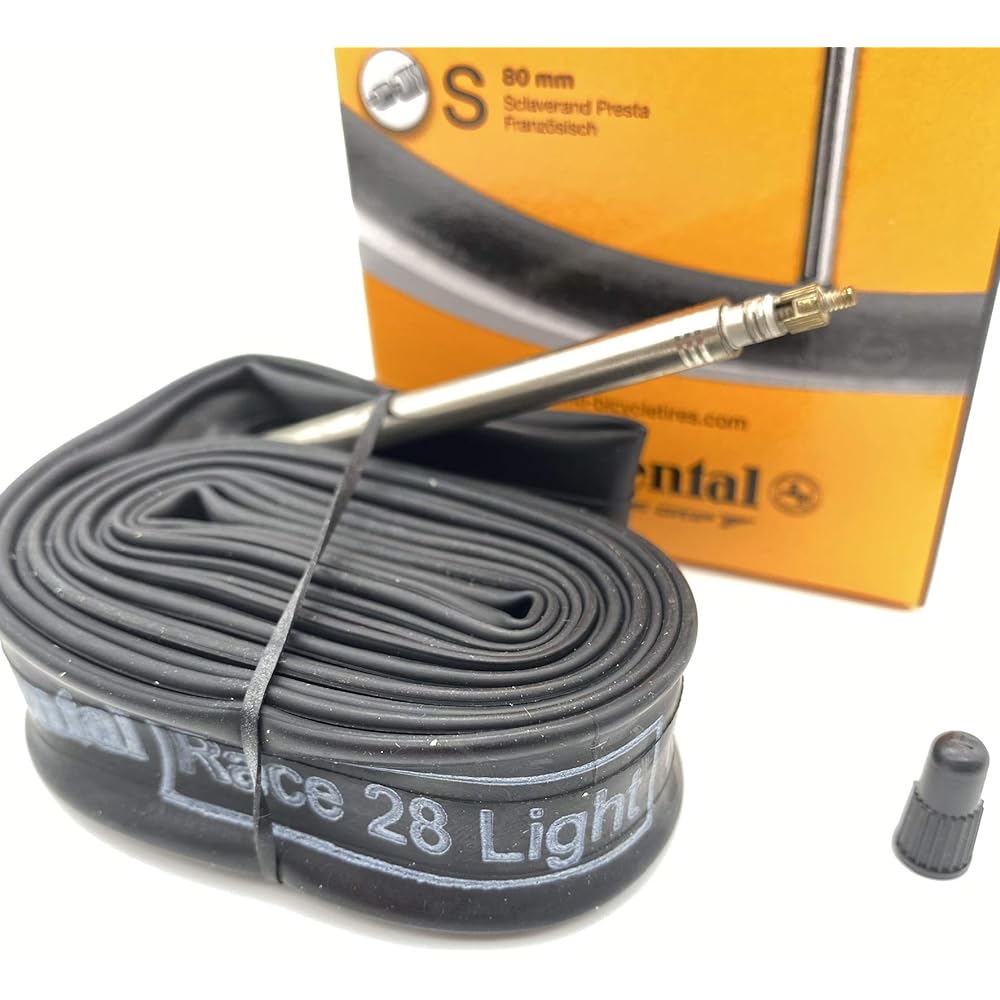 Continental Tube Race28 Light Lightweight 700 x 20-25c Presta Valve Length 80mm Long Valve 1 Piece Road Bike Bicycle [Parallel Import]