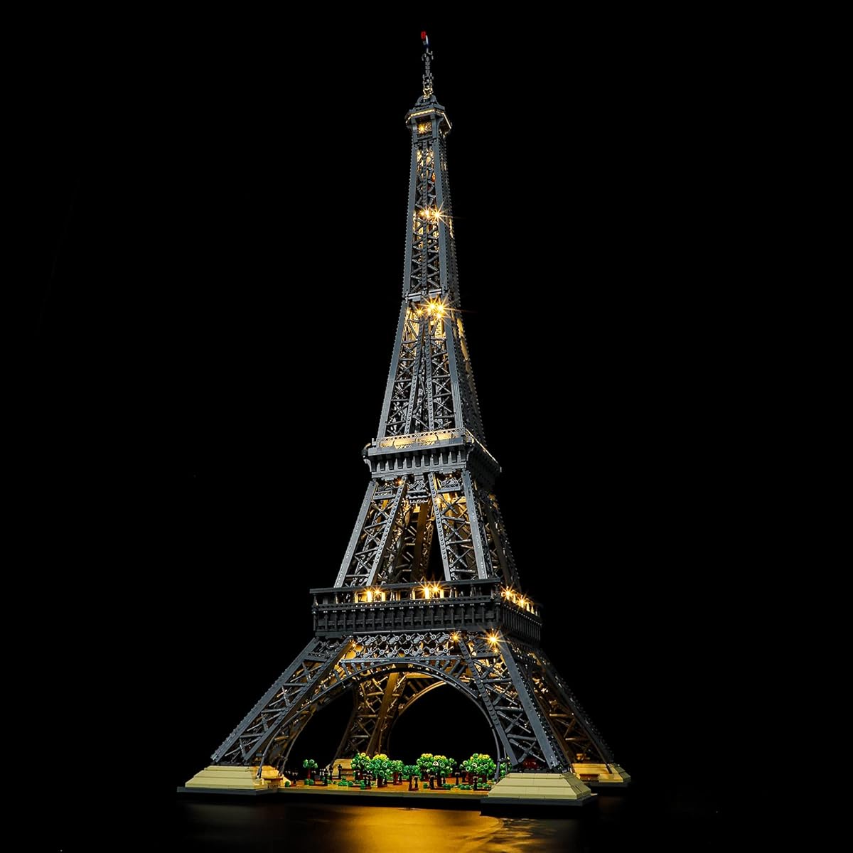 Lego-10307 Eiffel-Tower LED Lighting Kit Compatible with Lego building block models Model set not included