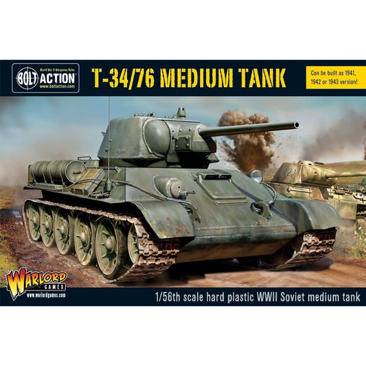 Warlord Games Wgb-ri-501, Soviet T34/76, Bolt Action Wargaming Model