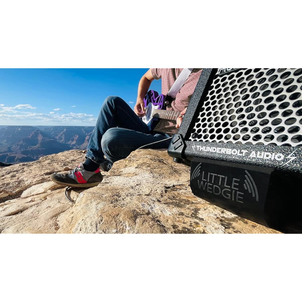 Little Wedgie Recycled Rubber Guitar Amp Slope and Isolation Wedge