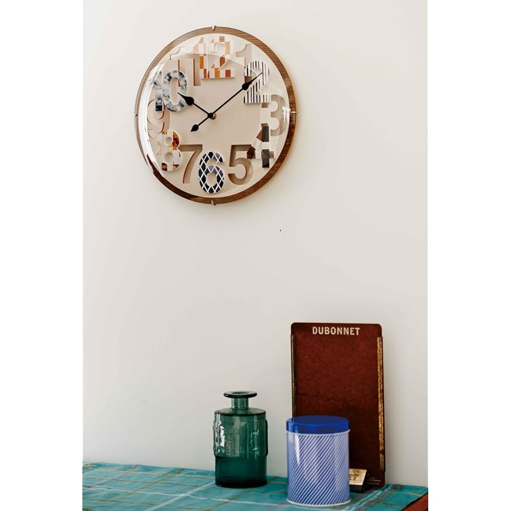 INTERFORM INC. Wall Clock Olaf WH White CL-9364WH