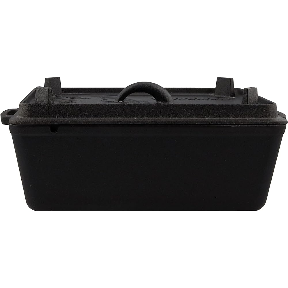 PETROMAX Outdoor Camping Cookware Box-shaped Skillet Loaf Pan [Genuine Japanese Product]