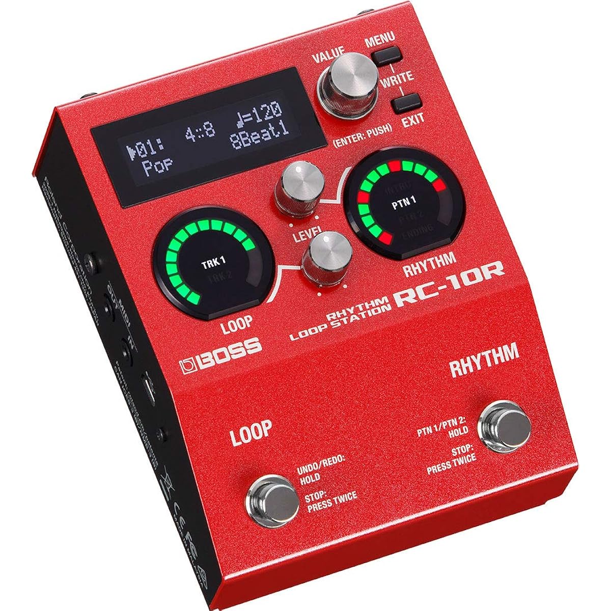 BOSS - Guitar Effector/Rhythm Loop Station RC-10R + KORG AW-OTG-POLY + Marks Original Cross Set
