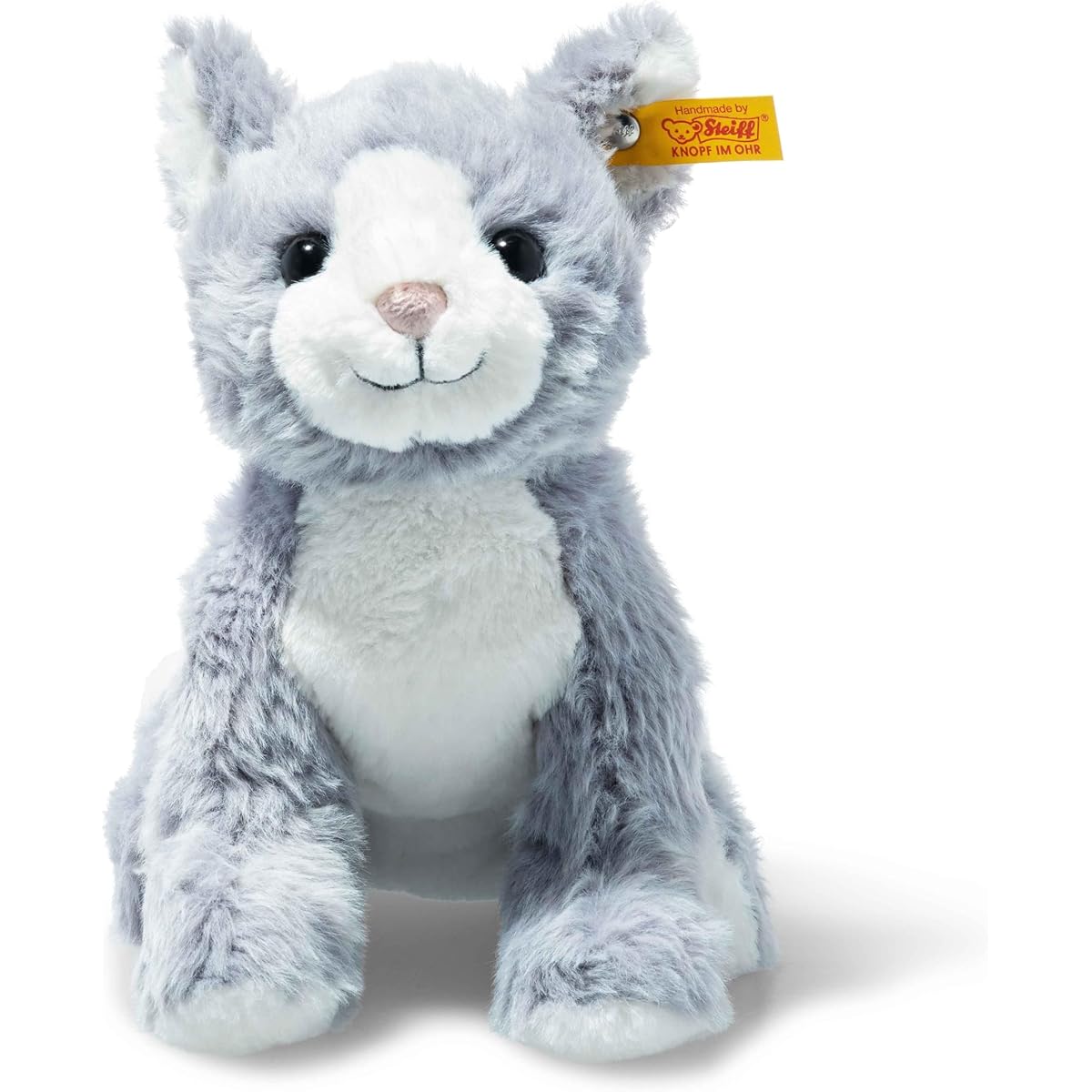 Steiff Cuddly Friends Cathy the Cat, Blue, 26cm, 067051