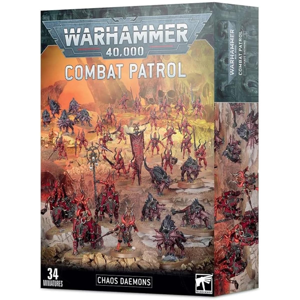 Warhammer 40k Games Workshop Warhammer 40,000 Combat Patrol: Chaos Demons Multicolor
