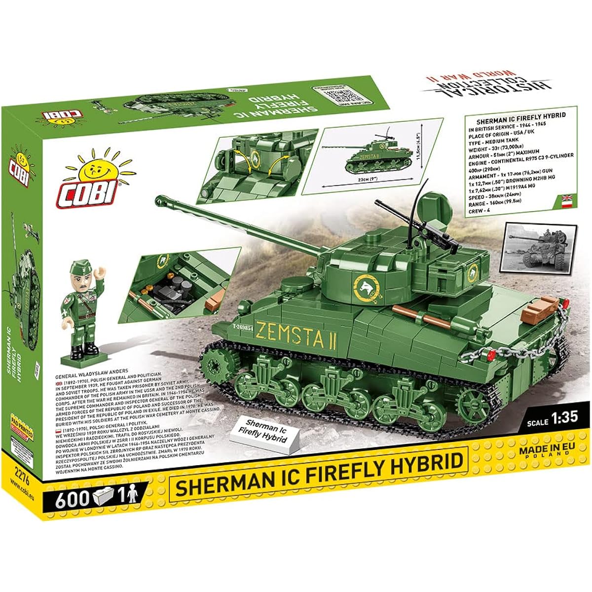 COBI SHERMAN FIREFLY 2276