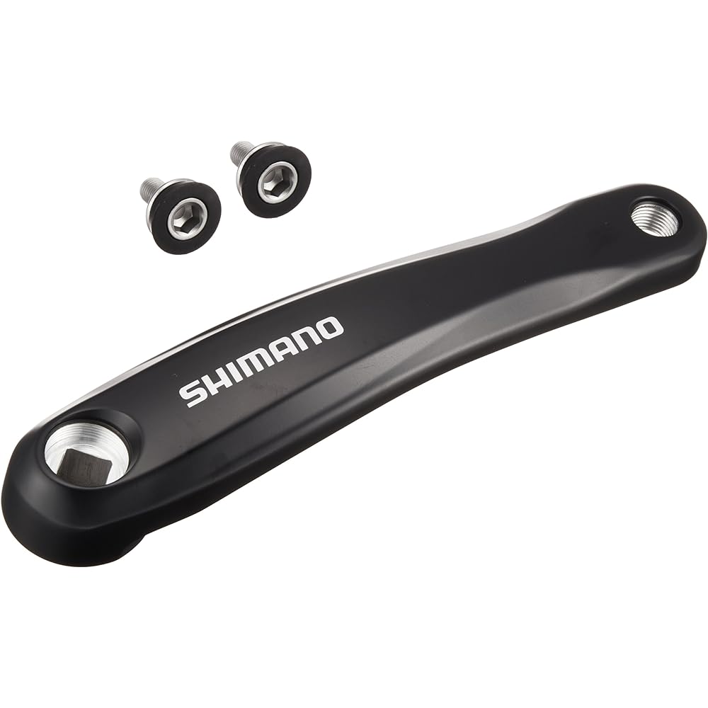 SHIMANO Front Chainwheel (MTB) FC-M311-L Black 48×38×28T 175mm 8S/7S with Chain Guard Compatible BB Square Shaft 122.5mm (LL123) EFCM311E888CL ALTUS