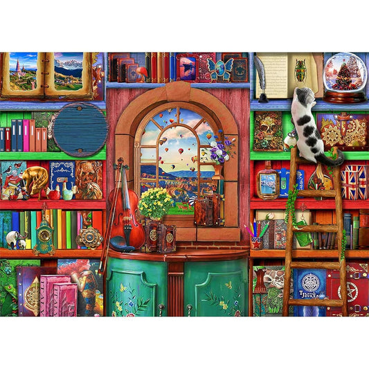 1000 Piece Puzzle for Adults 1000 Piece Jigsaw Puzzle for Adults 1000 Piece - Strange Bookshelf
