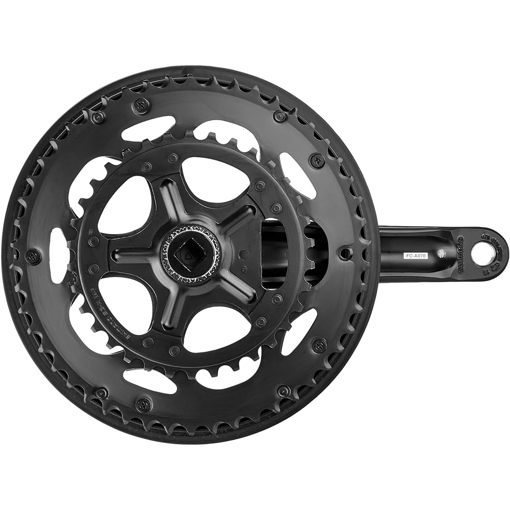 SHIMANO Front Chainwheel (ROAD) FC-A070 170mm 50/34T with chain guard EFCA070C04C TOURNEY